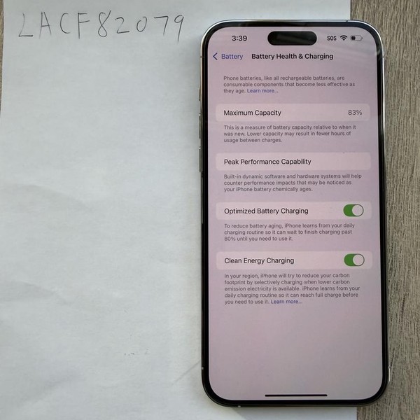 Apple iPhone 14 Pro Max - Unlocked, 256 GB, Silver, A2651