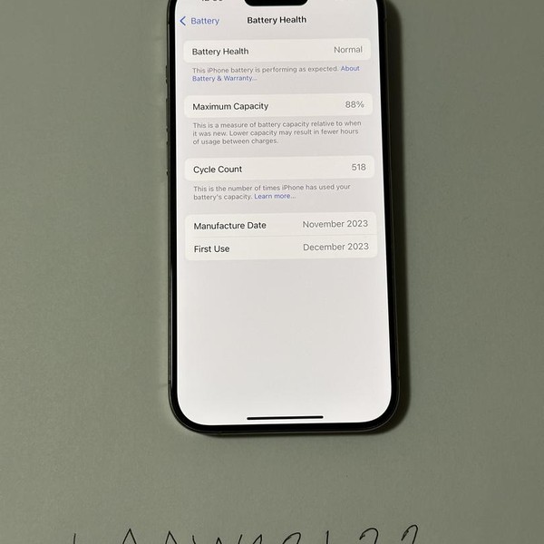 Apple iPhone 15 Pro - Unlocked, Natural, 128 GB, A2848