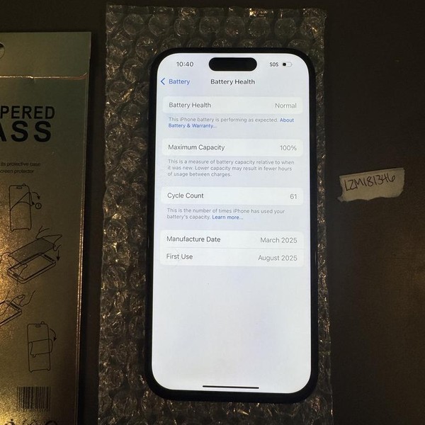 Apple iPhone 15 Pro - Unlocked, 128 GB, Blue, A2848