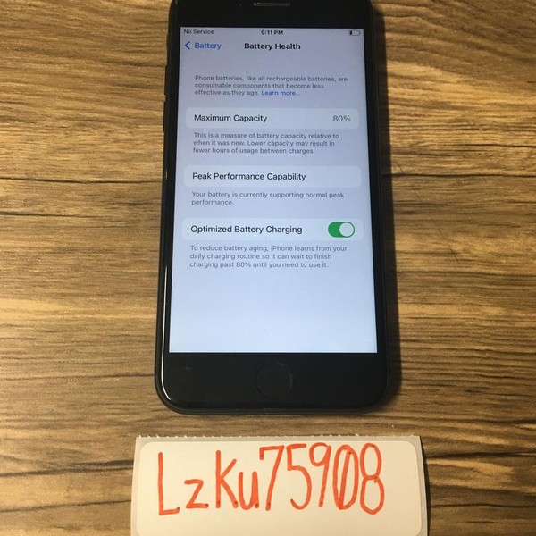Apple iPhone 7 - Unlocked, 32 GB, Jet Black, A1660