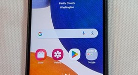 Fair
													Samsung Galaxy A14 5G - Cricket, Black, 64 GB, 4 GB, photo 1 of 7