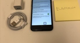 Good
													Apple iPhone 7 - Unlocked, Black, 128 GB, A1660, photo 1 of 7
