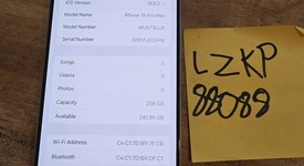 Good
													Apple iPhone 15 Pro Max - Verizon, White, 256 GB, A2849, photo 1 of 9