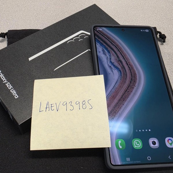 Samsung Galaxy S25 Ultra - Unlocked, 512 GB, Black, 12 GB, SM-S938U1