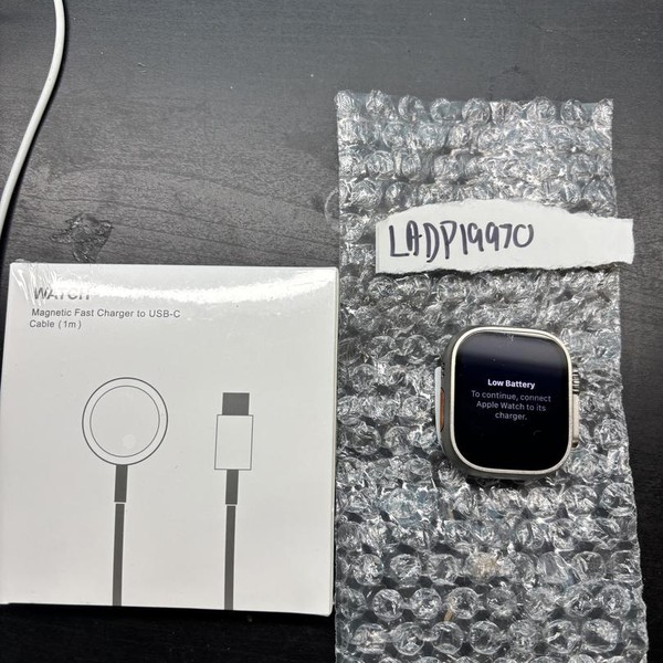 Apple Watch Ultra 49mm - Unlocked, Titanium, A2622