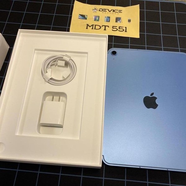 Apple iPad 11th Gen - Unlocked, 512 GB, Blue, A3355