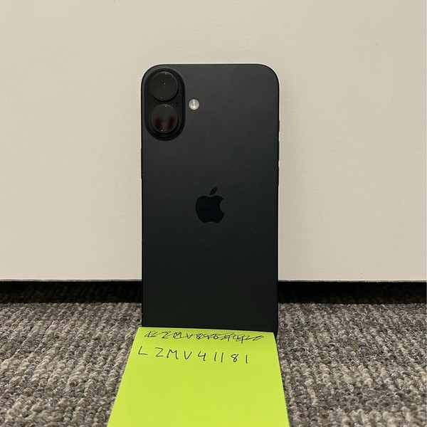 Apple iPhone 16 Plus - Unlocked, 128 GB, Black, A3082