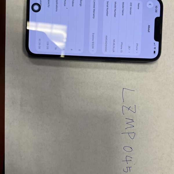 Apple iPhone 13 - Unlocked, 128 GB, Midnight, A2482