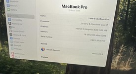 Good
													MacBook Pro 2019 - 15" - I7, Gray, 256 GB, 16 GB, photo 5 of 7