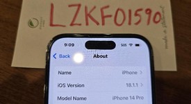 Good
													Apple iPhone 14 Pro - Unlocked, Purple, 128 GB, A2650, photo 4 of 10