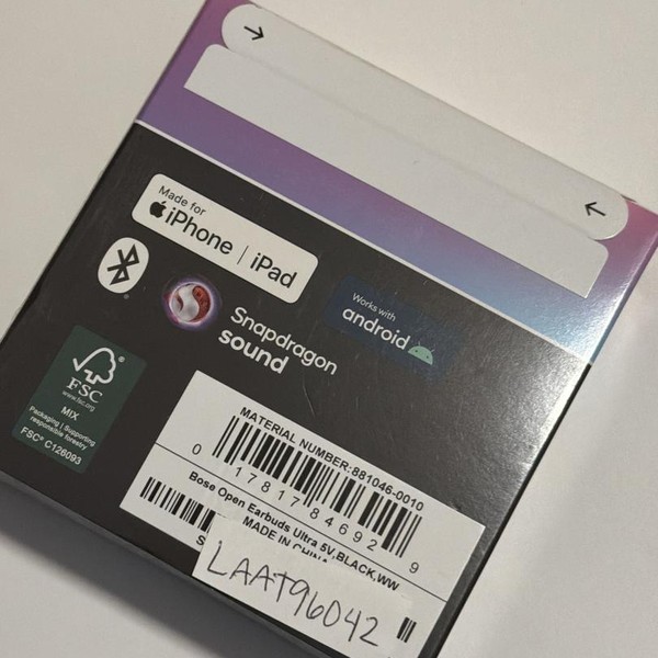 Bose Ultra Open Earbuds - Black