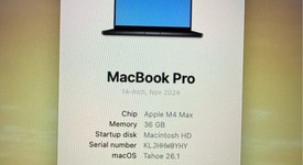 Mint
													MacBook Pro 2024 - 14" - Apple M4 Max 14-core, Space Black, 1 TB, 36 GB, photo 3 of 15