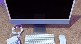 Mint
													iMac 2023 24" - Apple M3, Blue, 256 GB, 8 GB, Ethernet+WiFi, 10-core GPU, photo 1 of 5