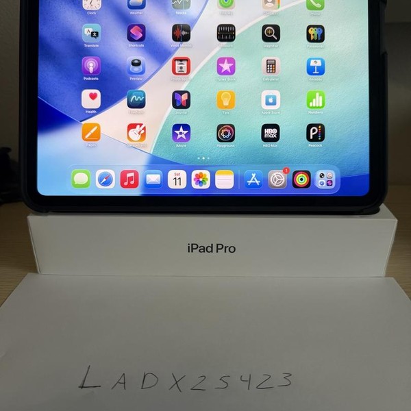 Apple iPad Pro 11 inch (M5) 2025 - Wi-Fi, 256 GB, Space Black, Apple M5 9-Core, A3357, Standard Glass