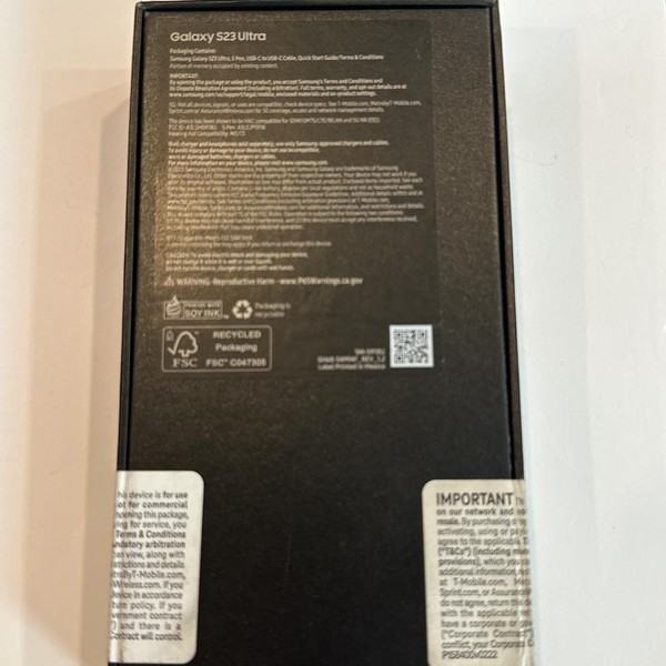 Samsung Galaxy S23 Ultra - T-Mobile, 512 GB, Green, 12 GB, SM-S918U