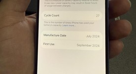 Mint
													Apple iPhone 16 - Verizon, Ultramarine, 128 GB, A3081, photo 1 of 7