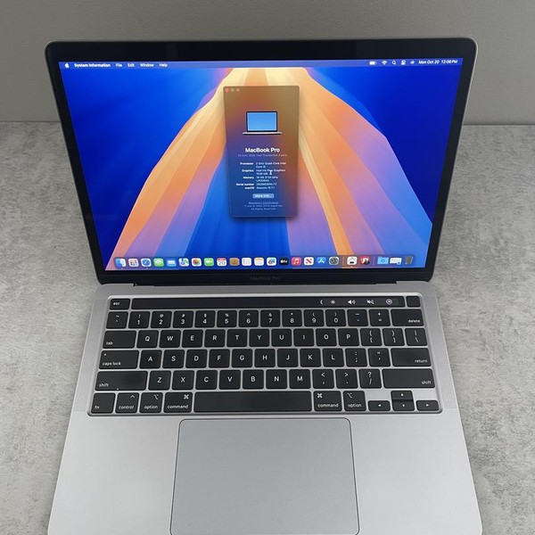 MacBook Pro 2020 - 13 inch - 1 TB, Gray, 16 GB, Intel Core i5