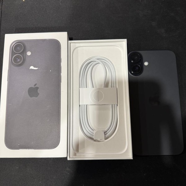Apple iPhone 16 Plus - Unlocked, 128 GB, Black, A3082