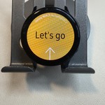 Fair Samsung Galaxy Watch Active2 40mm - Unlocked, Black, Stainless Steel