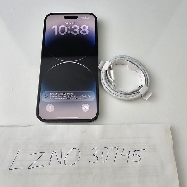 Apple iPhone 14 Pro Max - Unlocked, 128 GB, Black, A2651