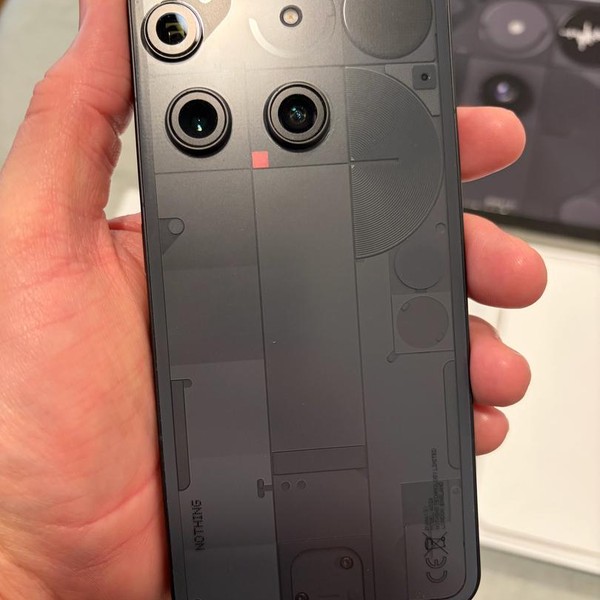 Nothing Phone (3) - Unlocked, Black, 512 GB, 16 GB