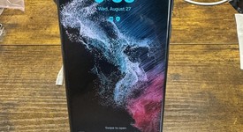 Good
													Samsung Galaxy S22 Ultra - T-Mobile, Black, 128 GB, 8 GB, SM-S908U, photo 1 of 6