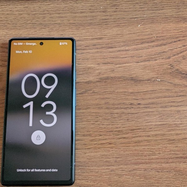 Google Pixel 6a - Unlocked, Charcoal, 128 GB, 6 GB, GX7AS