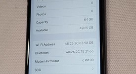 Good
													Apple iPhone SE 2nd Gen 2020 - Unlocked, Black, 64 GB, A2275, photo 2 of 4