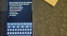 Mint
													Samsung Galaxy S25 Ultra - Unlocked Non-US, Whitesilver, 512 GB, 12 GB, SM-S9380, photo 1 of 7