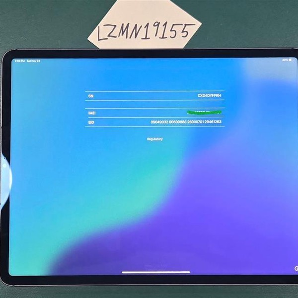 Apple iPad Pro 12.9 inch 5th Gen 2021 - Unlocked, 256 GB, Gray