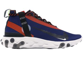 Nike React Runner Mid WR ISPA Blue Void Team Orange for sale