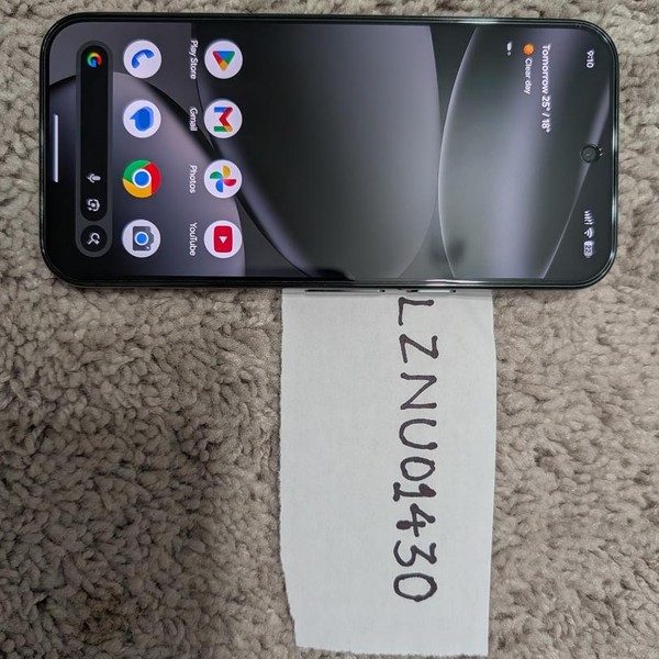 Google Pixel 10 Pro - Unlocked, 128 GB, Obsidian, G4QUR