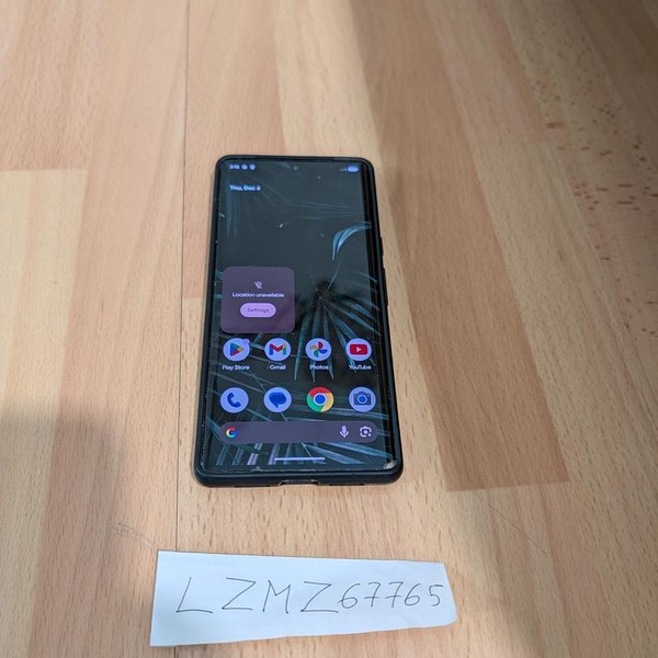 Google Pixel 6 Pro - Unlocked, 128 GB, Black, 12 GB, G8VOU