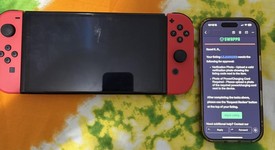 Good
													Nintendo Switch - OLED - Red, 64 GB, Mario Red Edition, photo 4 of 8