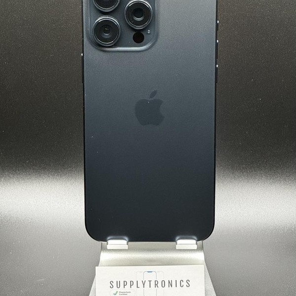 Apple iPhone 15 Pro Max - Unlocked, Blue, 256 GB, A2849