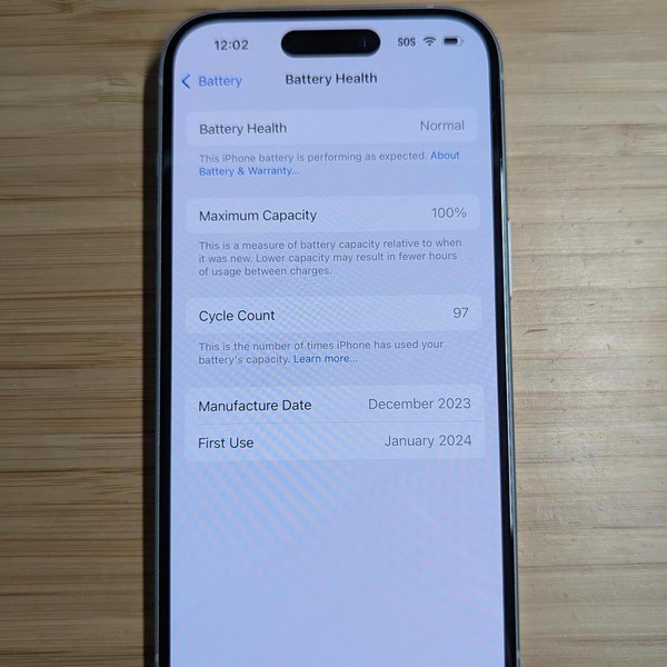Apple iPhone 15 - Unlocked, 128 GB, Blue, A2846