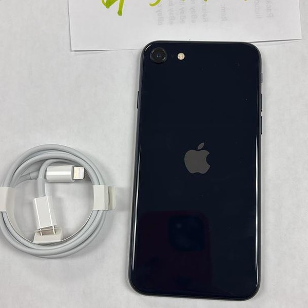Apple iPhone SE 3rd Gen 2022 - Unlocked, 64 GB, Midnight, A2595