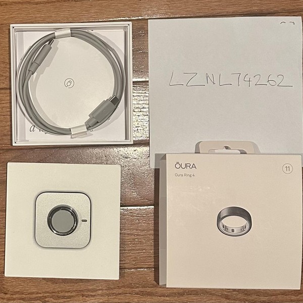 Oura Ring Gen 4 - Black, Size 11