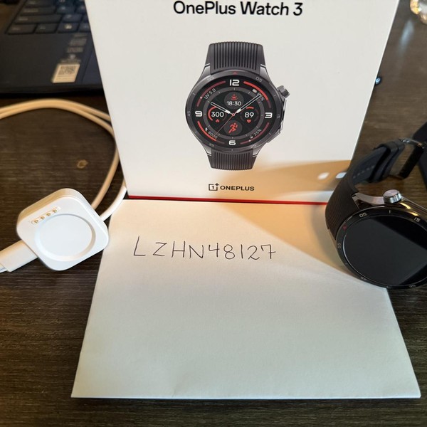 OnePlus Watch 3 - Obsidian Titanium, 46mm