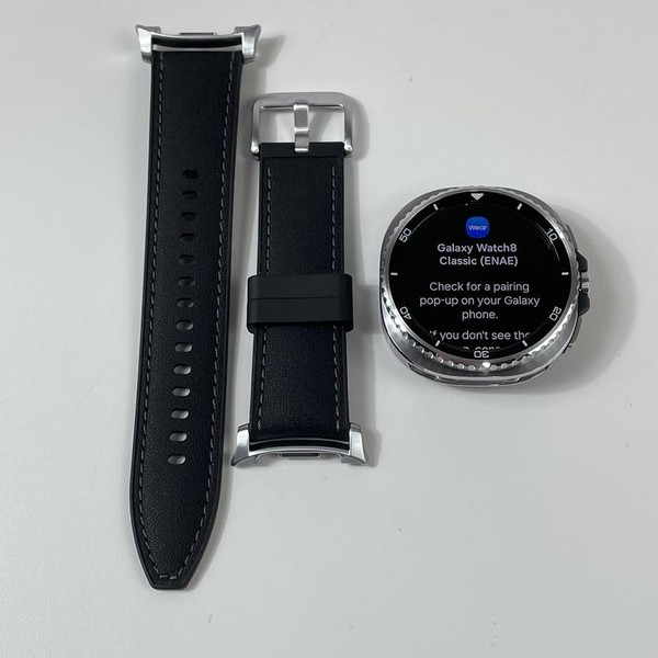 Samsung Galaxy Watch8 Classic - Unlocked, Black, SM-L505, 46mm