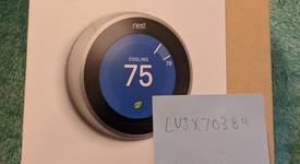 Good
													Nest Thermostat 3rd Gen - Silver, photo 1 of 3