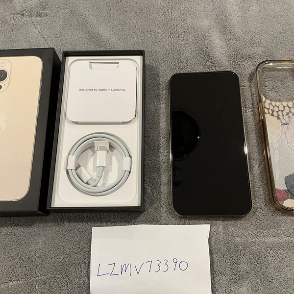 Apple iPhone 13 Pro - Unlocked, 128 GB, Gold, A2483
