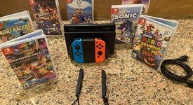 Mint
													Nintendo Switch - Red & Blue, 32 GB, Mario Red & Blue Edition, photo 1 of 10