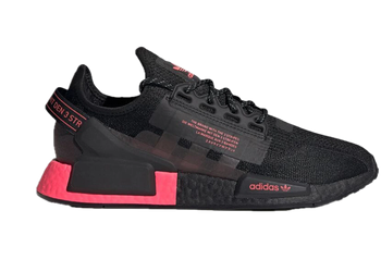 adidas NMD R1 V2 Core Black Flash Red for sale