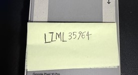 New
													Google Pixel 10 Pro - Unlocked, Obsidian, 256 GB, G4QUR, photo 2 of 3