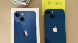 Fair
													Apple iPhone 13 Mini - Unlocked, Blue, 128 GB, A2481, photo 1 of 11