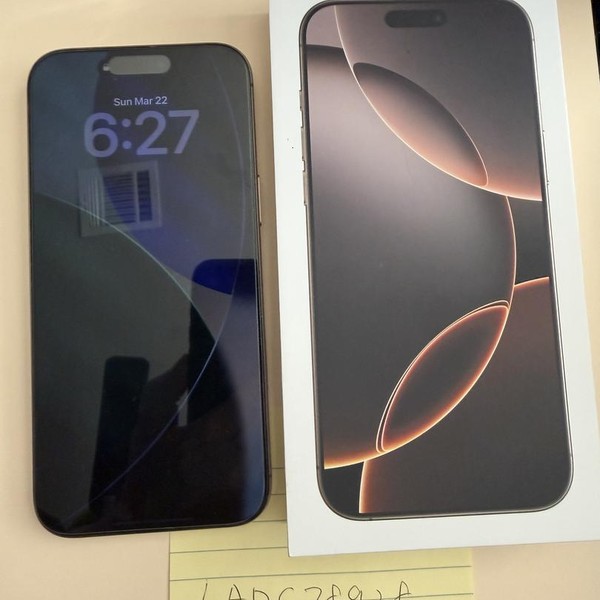 Apple iPhone 16 Pro Max - Unlocked, 256 GB, Desert, A3084