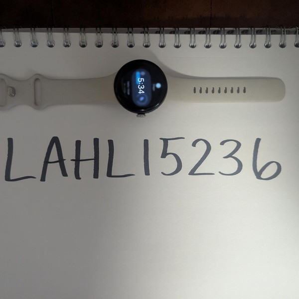 Google Pixel Watch 3 - Wi-Fi, Silver, 41mm, Wi-Fi