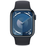 Good Apple Watch Series 9 45mm - Unlocked, Midnight, A2984 - Cellular, Aluminum