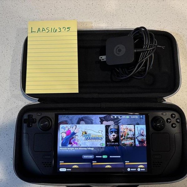 Steam Deck OLED - 512 GB, Black, 16 GB, AMD